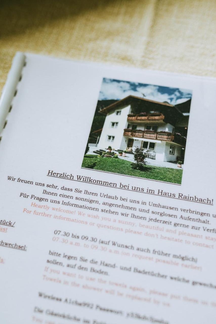 Haus Rainbach Otel Umhausen Dış mekan fotoğraf